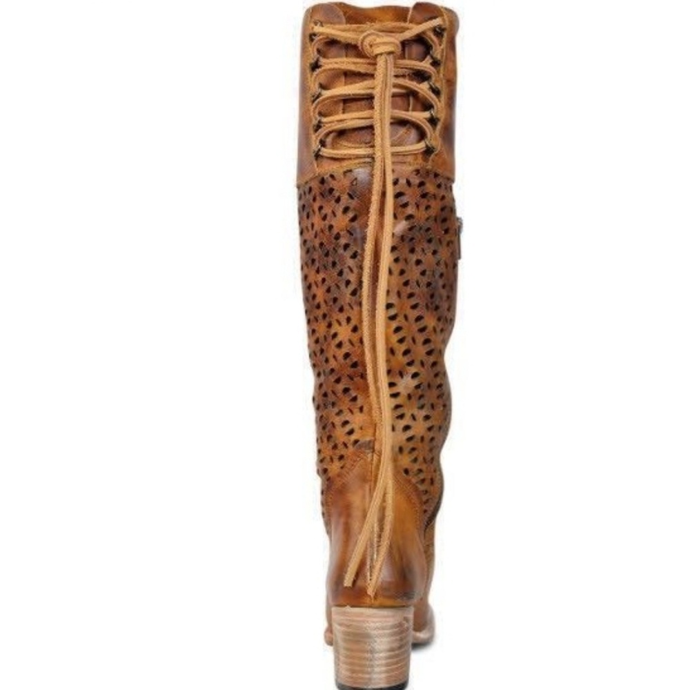 Stunning Distressed Cognac Freebird Boots - Picture 5 of 7